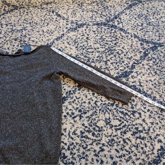 Worthington Crop sleeve metallic top sweater - Picture 10 of 10